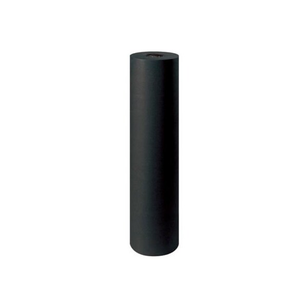 Colored Kraft Paper 50 lbs. 24W x 720L Black 1 Roll