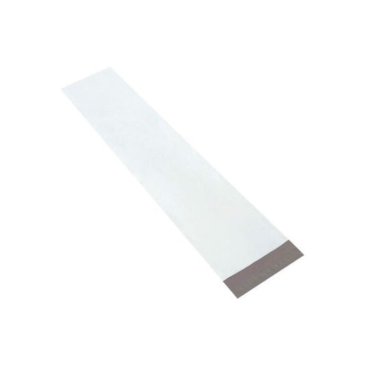 Long Poly Mailers 9-1/2W x 45L 4 Mil White 50/Pack