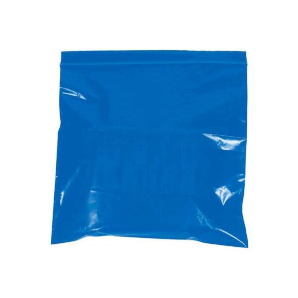 Reclosable Poly Bags 9W x 12L 2 Mil Blue 1000/Pack
