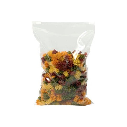 Reclosable Slider Zip Poly Bags 16W x 18L 3 Mil 100/Pack