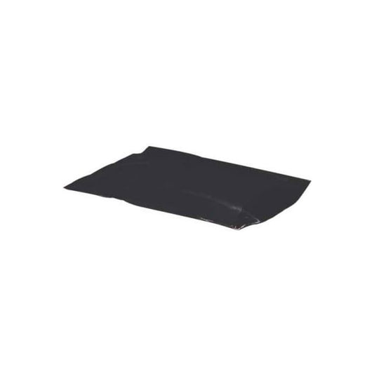 Flat Poly Bags, 12"W x 15"L, 2 Mil, Black, 1000/Pack