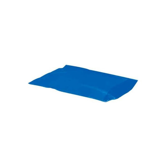 Flat Poly Bags, 12"W x 15"L, 2 Mil, Blue, 1000/Pack