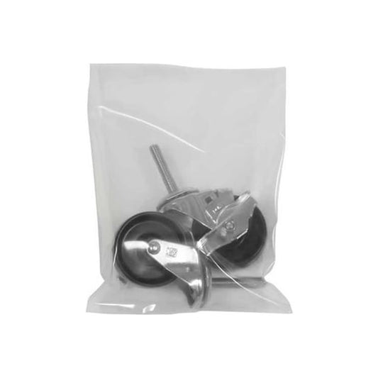 Flat Poly Bags, 12"W x 16"L, 8 Mil, Clear, 250/Pack