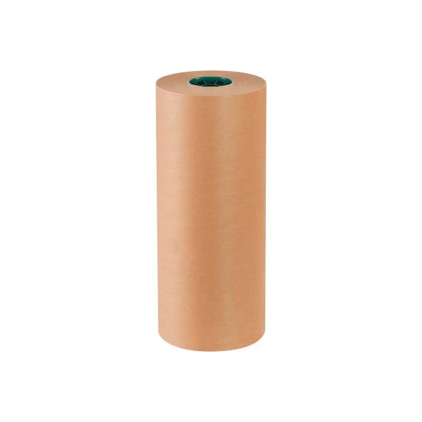Poly Coated Virgin Kraft Paper, 50 lbs., 18"W x 600'L, 1 Roll
