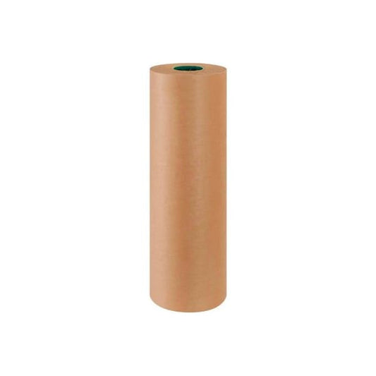 Poly Coated Virgin Kraft Paper, 50 lbs., 24"W x 600'L, 1 Roll