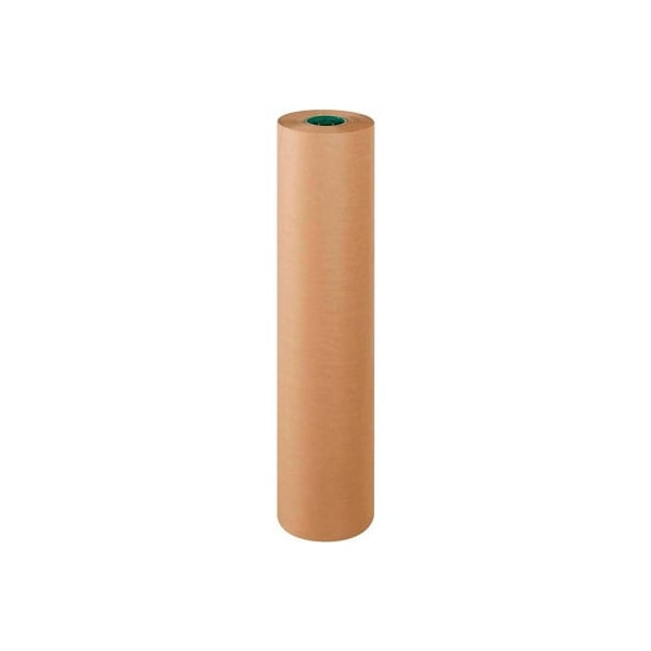 Poly Coated Virgin Kraft Paper, 50 lbs., 36"W x 600'L, 1 Roll