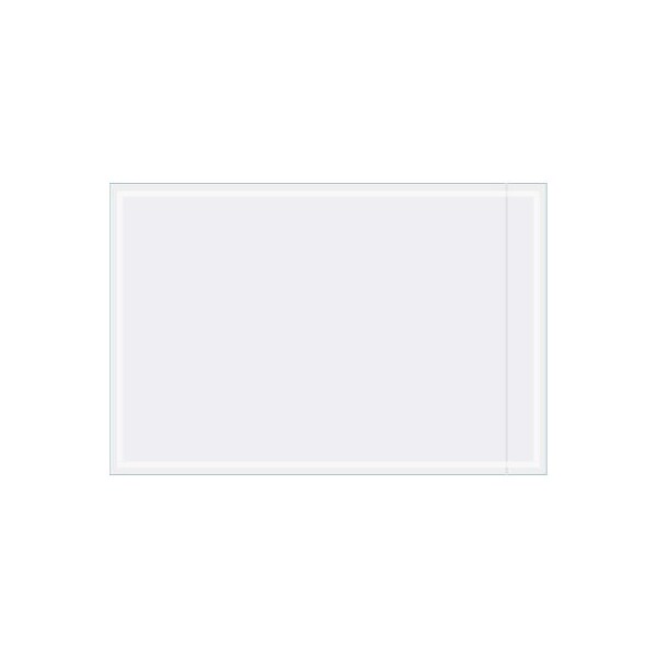 Document Envelopes, 9"L x 6"W, Clear, 1000/Pack