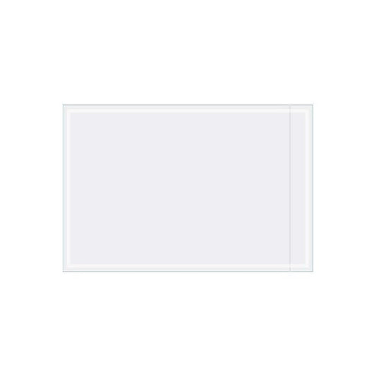 Document Envelopes, 9"L x 6"W, Clear, 1000/Pack