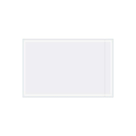 Document Envelopes, 14"L x 9"W, Clear, 500/Pack
