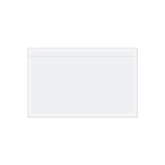 Document Envelopes, 6"L x 9-1/2"W, Clear, 1000/Pack