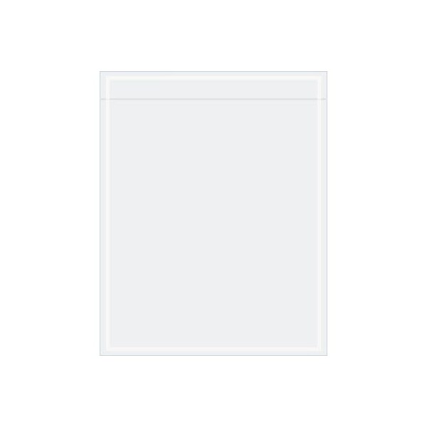 Document Envelopes, 15"L x 12"W, Clear, 500/Pack