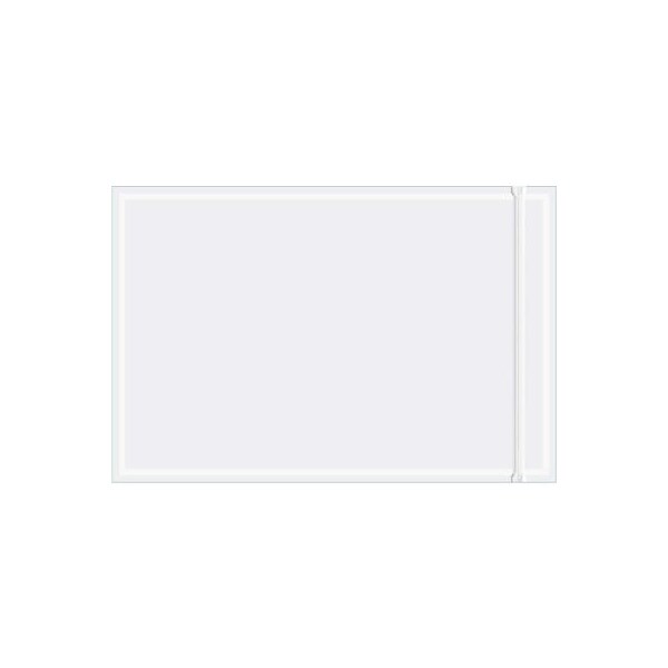 Resealable Document Envelopes, 9"L x 6"W, Clear, 1000/Pack