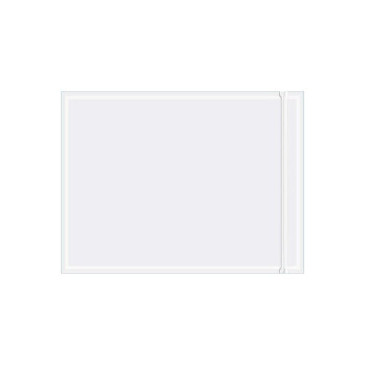 Resealable Document Envelopes, 12"L x 9"W, Clear, 500/Pack