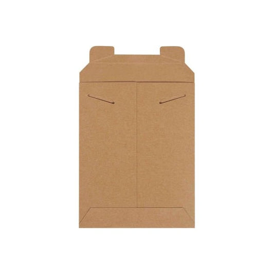 Stayflats¬Æ Tab Lock Mailers, 7"W x 9"L, Kraft, 100/Pack