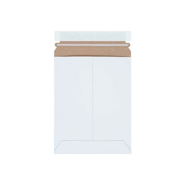 Self Seal Stayflats® Mailers, 7"W x 9"L, White, 100/Pack