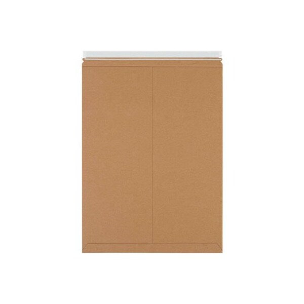 Stayflats Plus® Self-Seal Mailers, 18"W x 24"L, Kraft, 50/Pack