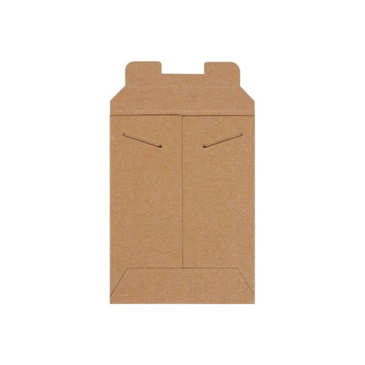 Stayflats® Tab Lock Mailers, 6"W x 8"L, Kraft, 100/Pack