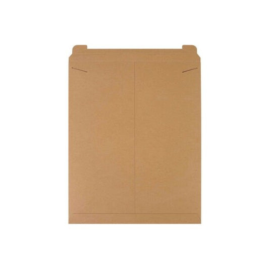 Stayflats® Tab Lock Mailers, 22"W x 27"L, Kraft, 50/Pack