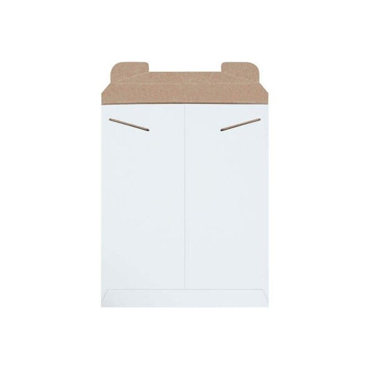 Stayflats¬Æ Tab Lock Mailers, 11"W x 13-1/2"L, White, 100/Pack