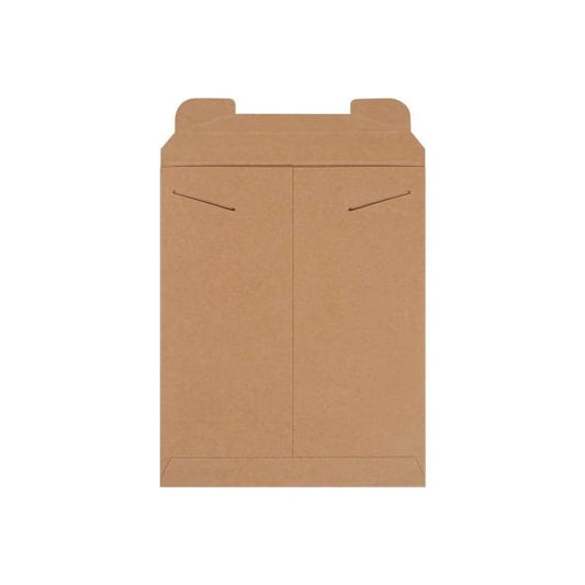 Stayflats® Tab Lock Mailers, 11"W x 13-1/2"L, Kraft, 100/Pack