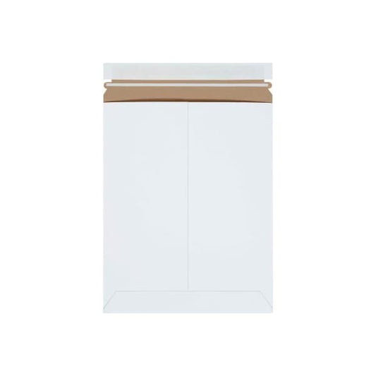 Stayflats Plus® Self-Seal Mailers, 9-3/4"W x 12-1/4"L, White, 25/Pack