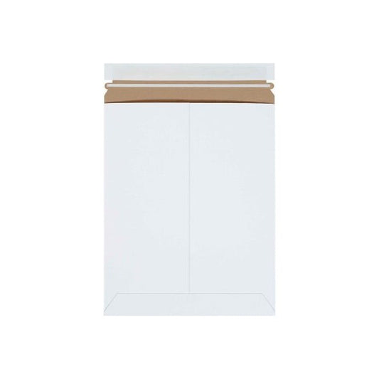 Self Seal Stayflats® Plus Mailers, 9-3/4"W x 12-1/4"L, White, 100/Pack