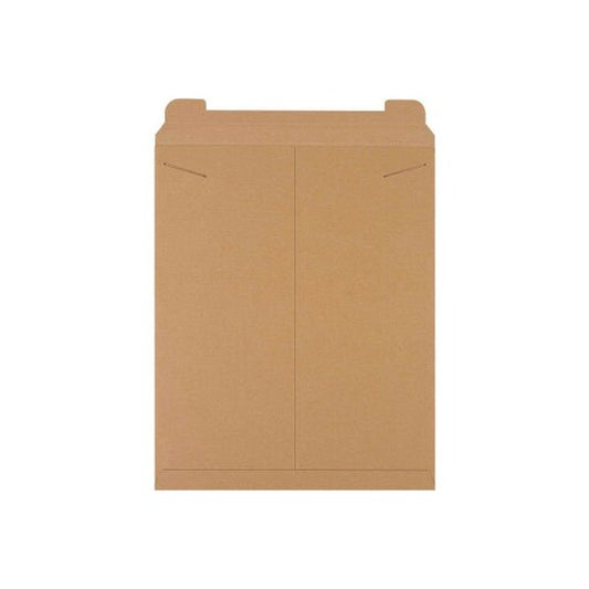 Stayflats® Tab Lock Mailers, 17"W x 21", Kraft, 50/Pack