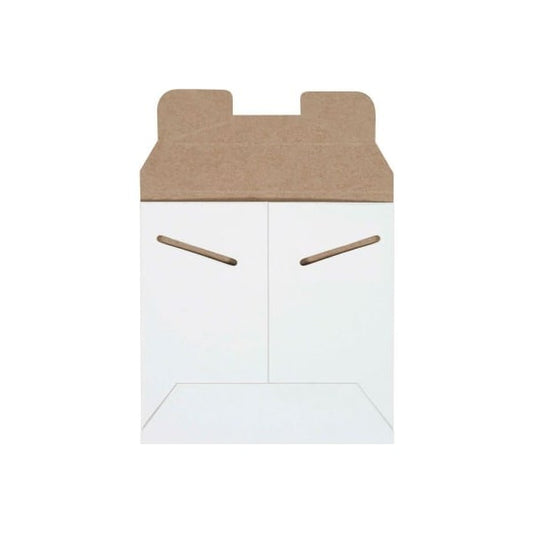Stayflats¬Æ Tab Lock Mailers, 5-1/8"W x 5-1/8"L, White, 200/Pack