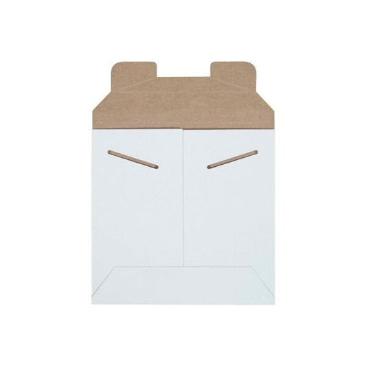 Stayflats¬Æ Tab Lock Mailers, 6"W x 6"L, White, 200/Pack