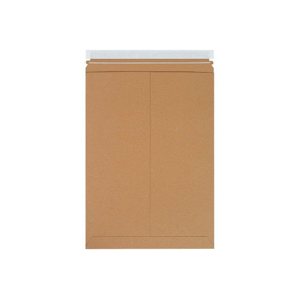 Stayflats Lite® Utility Flat Mailers, 10-1/2"W x 15"L, Kraft, 200/Pack