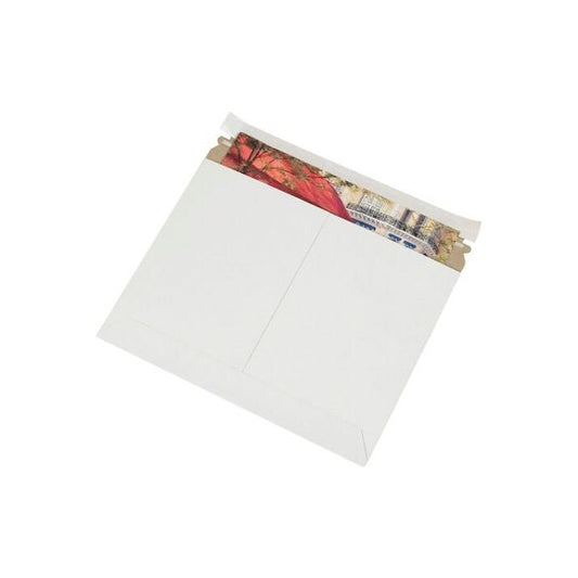 Stayflats Lite® Utility Flat Mailers, 14-7/8"W x 11-7/8"L, White, 200/Pack