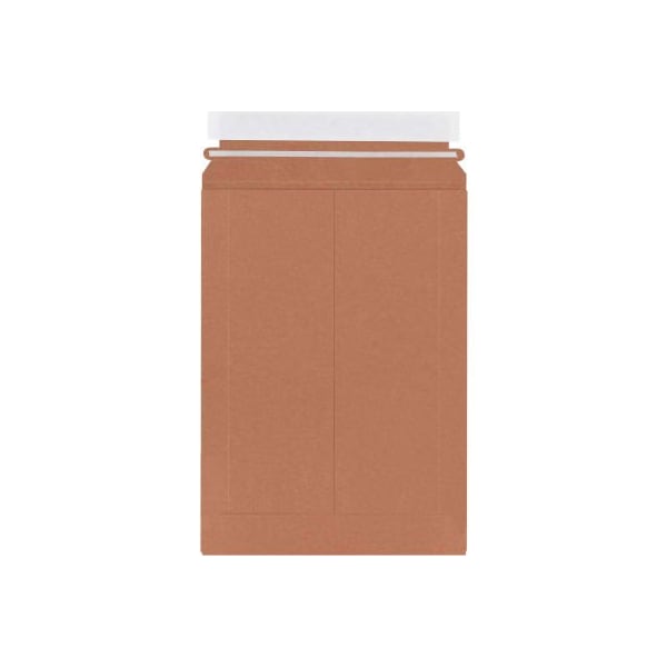 Stayflats Lite® Utility Flat Mailers, 7-1/4"W x 11"L, Kraft, 250/Pack