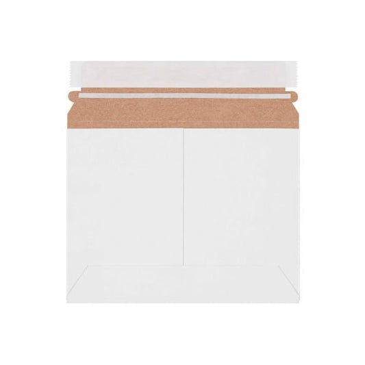 Stayflats Lite® Utility Flat Mailers, 8"W x 6"L, White, 200/Pack