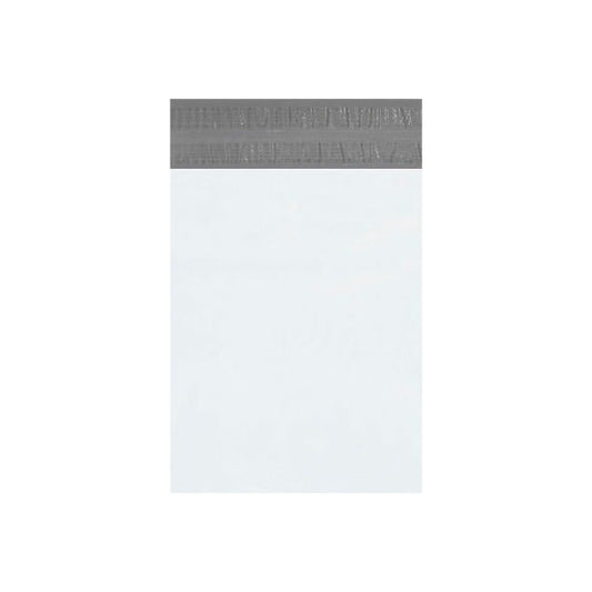 Returnable Poly Mailers 12W x 15-1/2L 2.5 Mil White 100/Pack