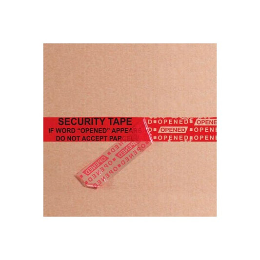 Tape Logic® Secure Tape 2" x 60 Yds. 2.5 Mil Red - 1 Pack
