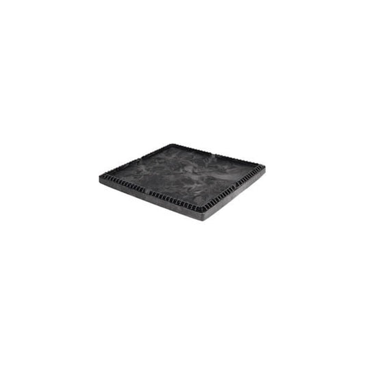 Buckhorn TS4845030010000 Folding Bulk Shipping Container Lid - 48"L x 45"W Black