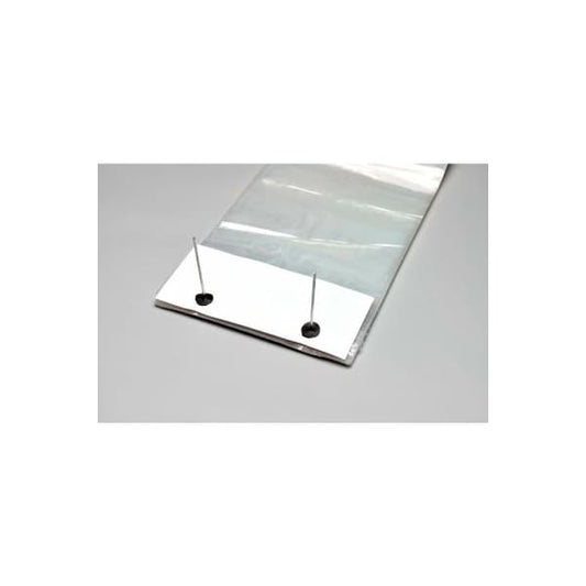 Gusseted Poly Bags On Wicket Dispenser, 14"W x 4"D x 20"L, 1 Mil, 500/Pack