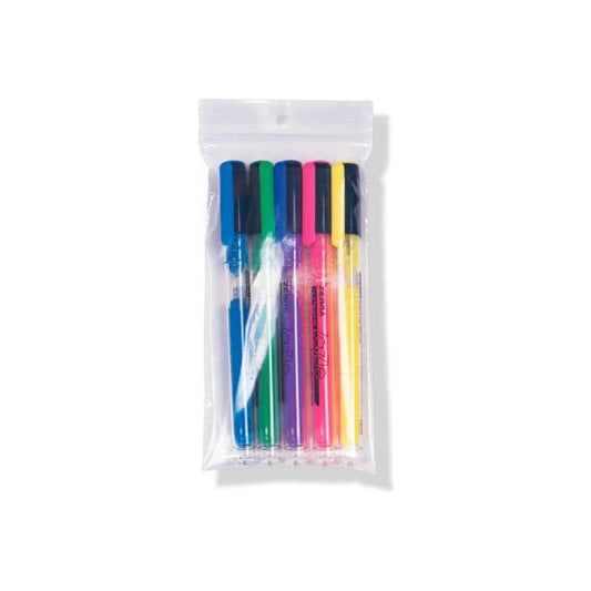 Clear Line Single Track Seal Top Bags W/ Hang Hole, 6"W x 12"L, 2 Mil, Clear, 1000/Pack