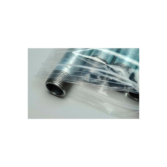 Double Track Reclosable Poly Bags, 3"W x 2-1/2"L, 4 Mil, Clear, 1000/Pack