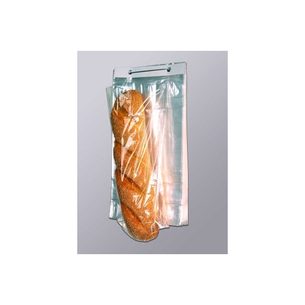 Co Extruded Bottom Gusset Poly Bags On Wicket Dispenser, 9"W x 14"L, 1 Mil, Clear, 1000/Pack