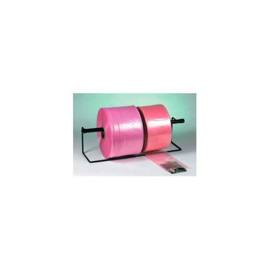 Anti Static Poly Tubing 10W x 2150L 2 Mil Pink 1 Roll