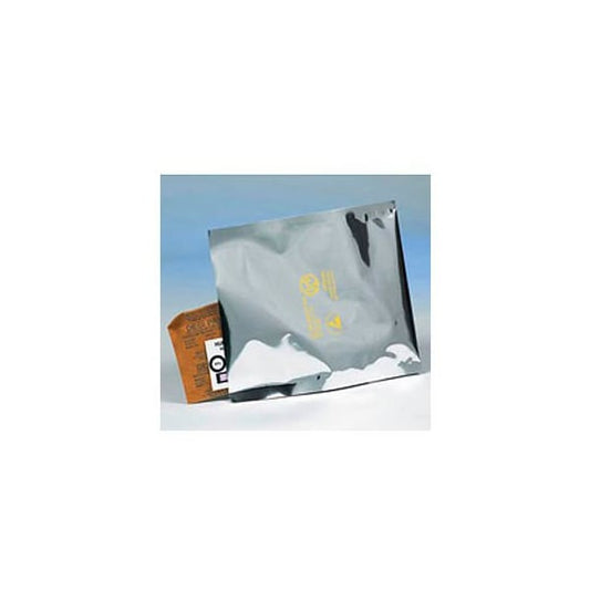Moisture Barrier Bags, 4"W x 24"L, 3.6 Mil, Silver, 100/Pack