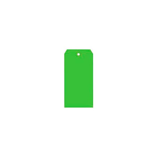 Shipping Tag #2 3-1/4L x 1-5/8W Light Green 1000/Pack