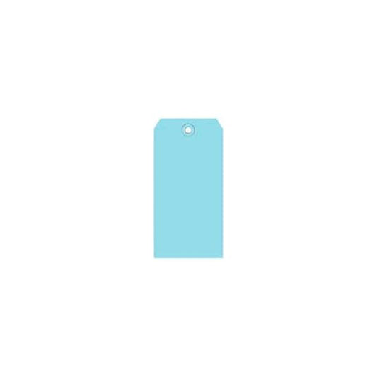 Shipping Tag #6 5-1/4L x 2-5/8W Light Blue 1000/Pack