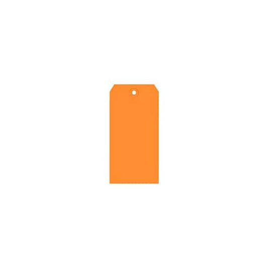 Shipping Tags, #2, 3-1/4"L x 1-5/8"W, Orange, 1000/Pack