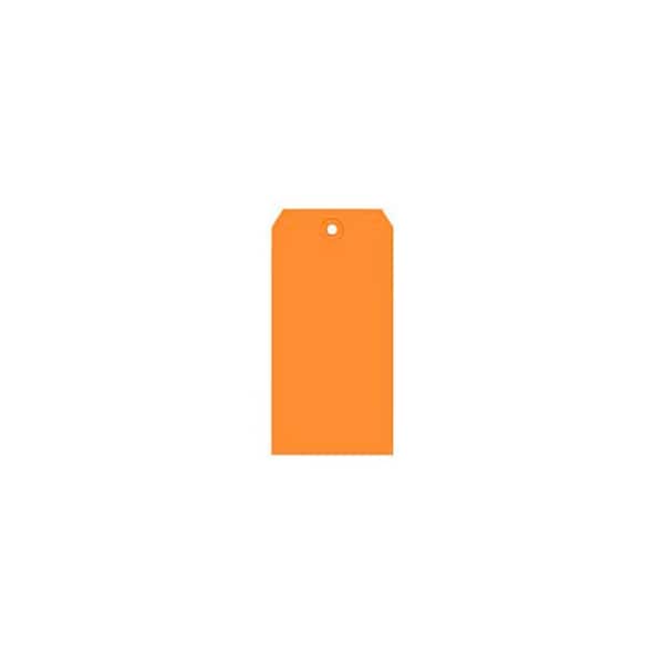 Shipping Tag #6 5-1/4L x 2-5/8W Orange 1000/Pack