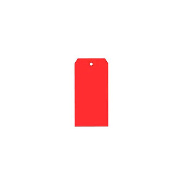 Shipping Tag #7 5-3/4L x 2-7/8W Red 1000/Pack