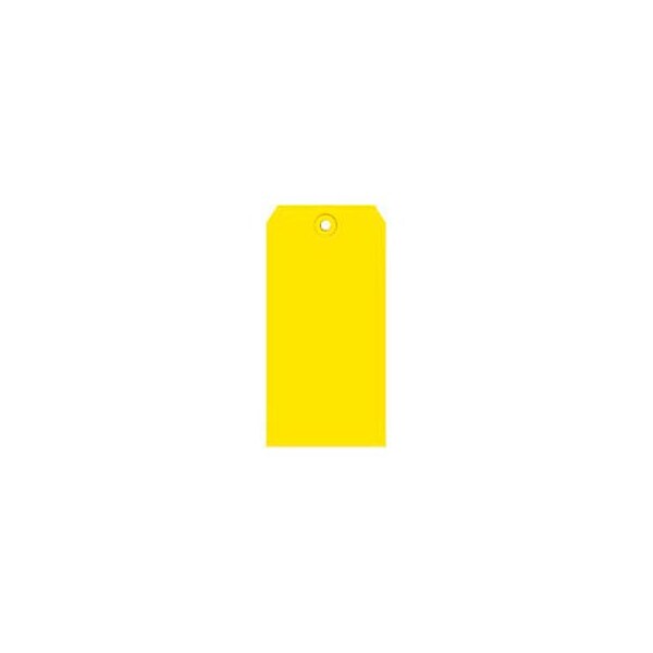 Shipping Tag #6 5-1/4L x 2-5/8W Yellow 1000/Pack