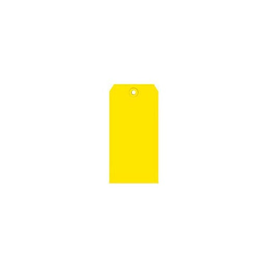 Shipping Tag #6 5-1/4L x 2-5/8W Yellow 1000/Pack