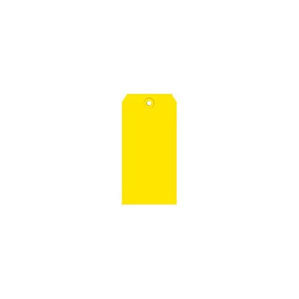 Shipping Tag #1 2-3/4L x 1-3/8W Yellow 1000/Pack
